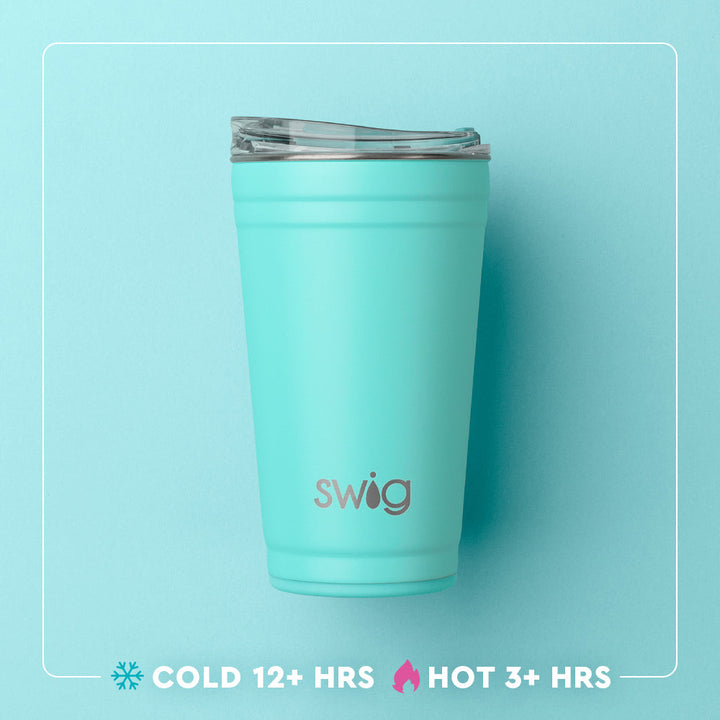 Swig: SHERBET STRIPE Party Cup 24oz