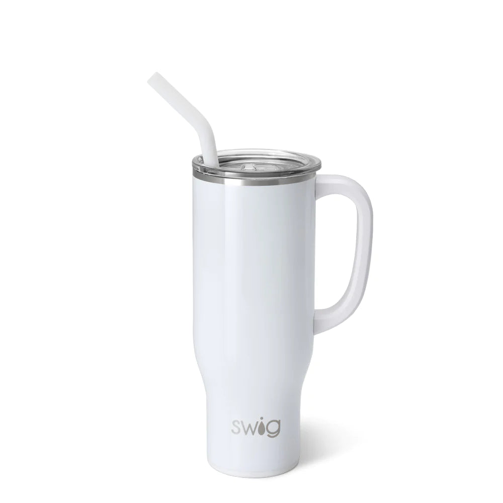Swig: Shimmer White Mega Mug