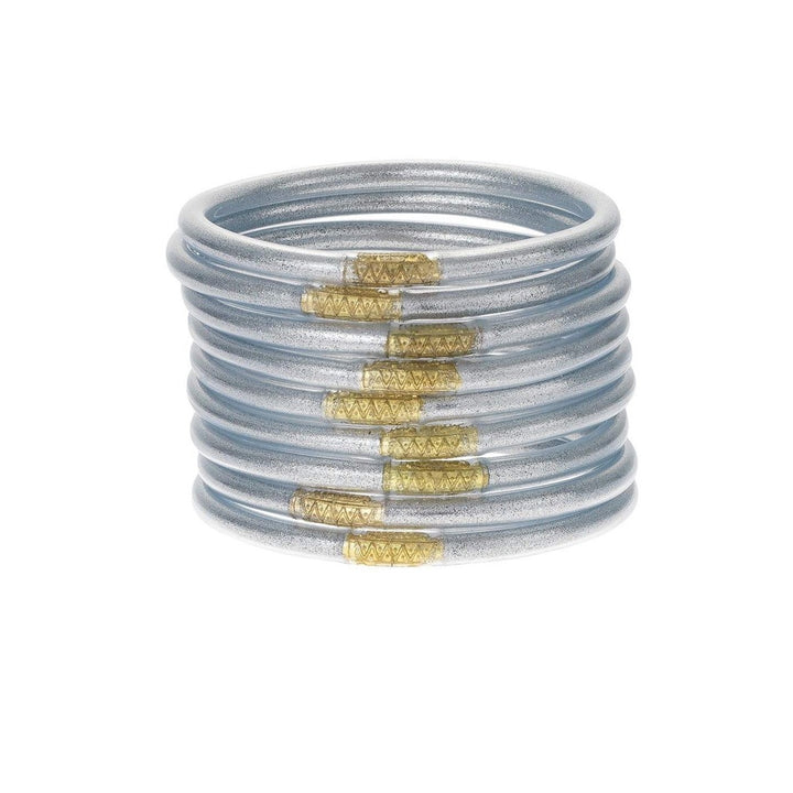 BuDhaGirl Silver-All Weather Bangles