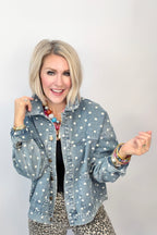 Dots & Denim Jacket