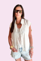 Simply Chic White Top Set