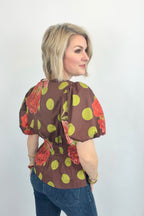 Retro Romance Peplum Blouse