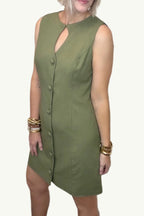 Verona Olive Dress
