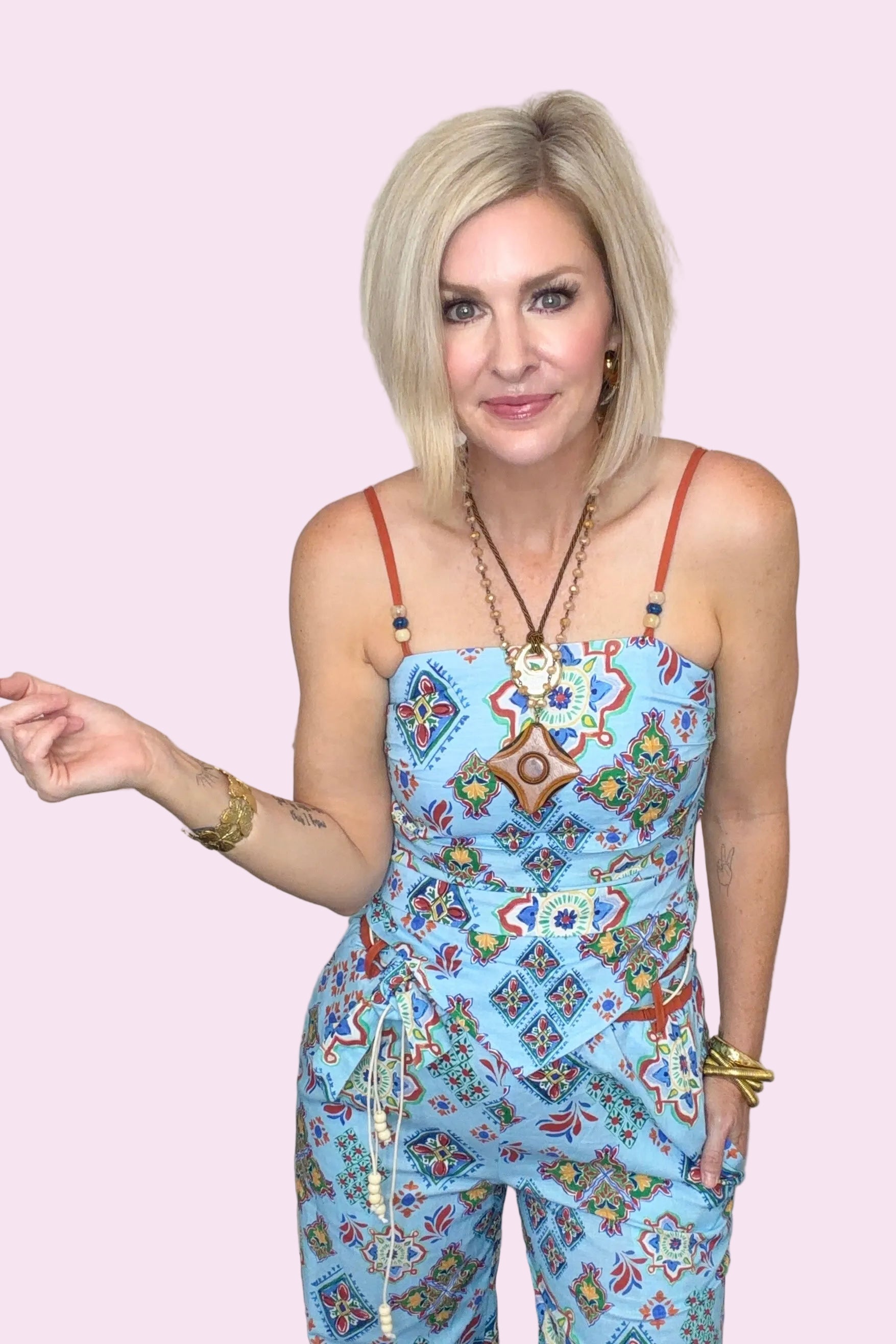 Beaded Terrace Top
