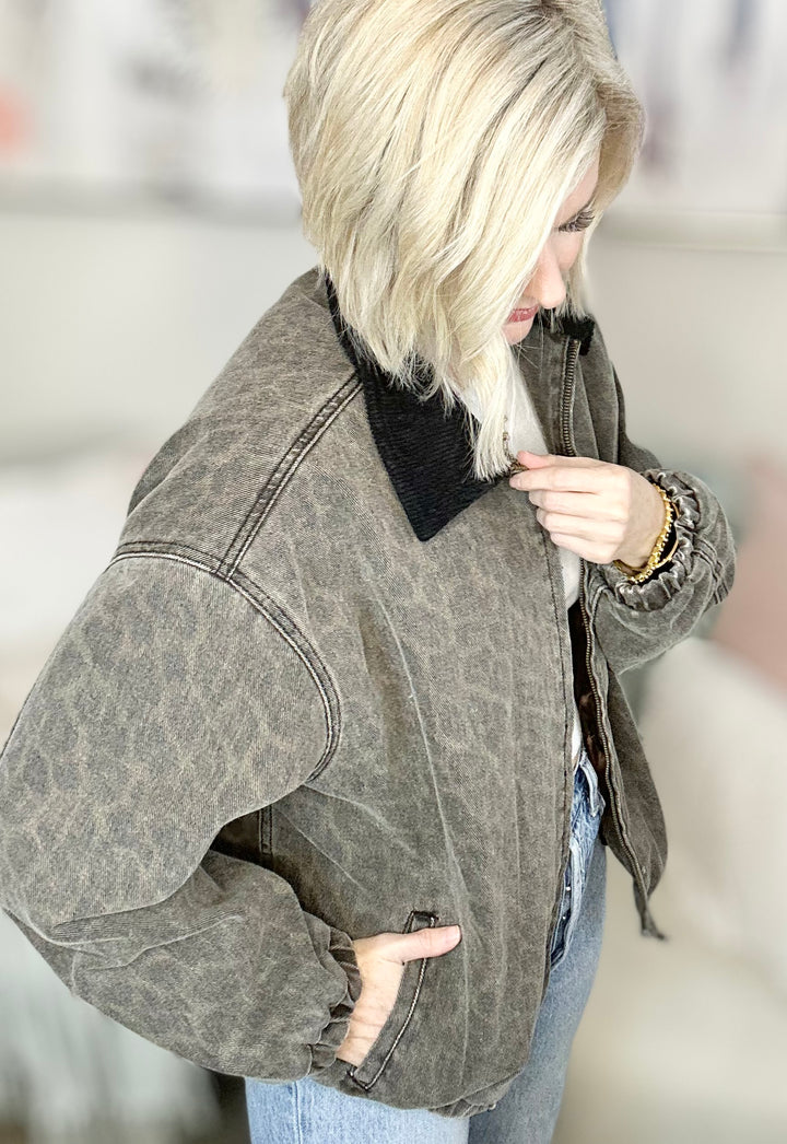 Creating An Uproar Denim Jacket