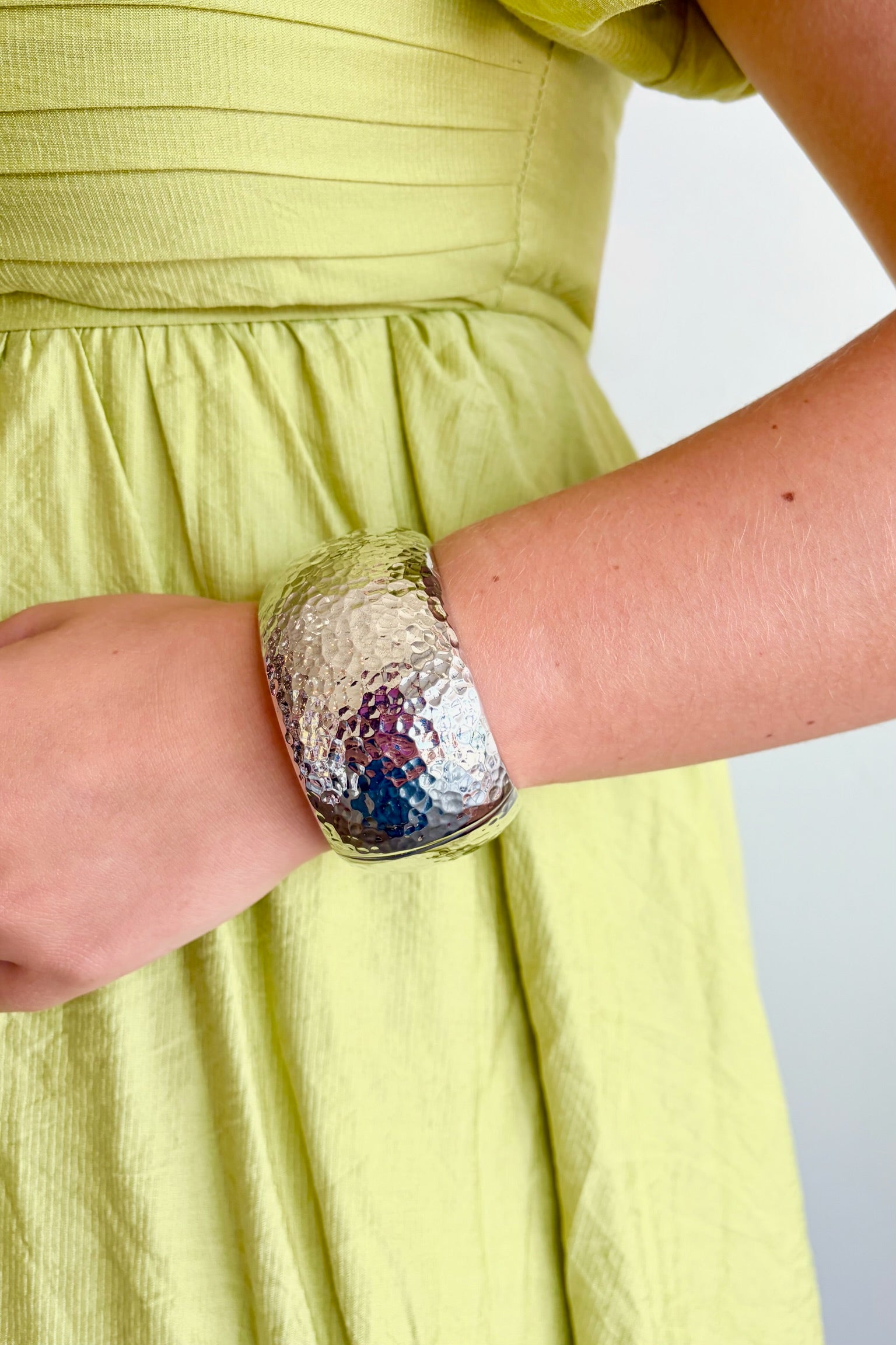Radiant Hammered Cuff