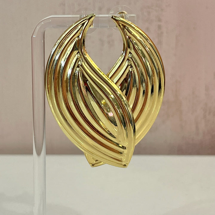 Golden Drop Earrings