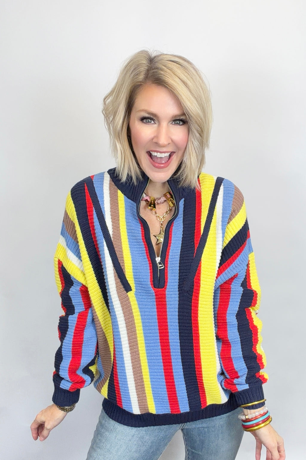 Carousel Stripe Sweater