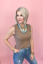 Eyelet Edge Tank