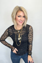 The Everly Lace Top