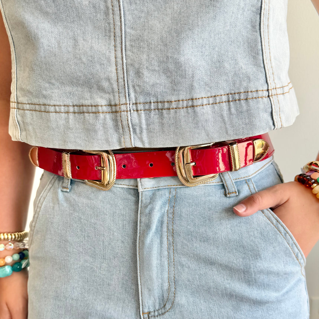 The Double Buckle Belt