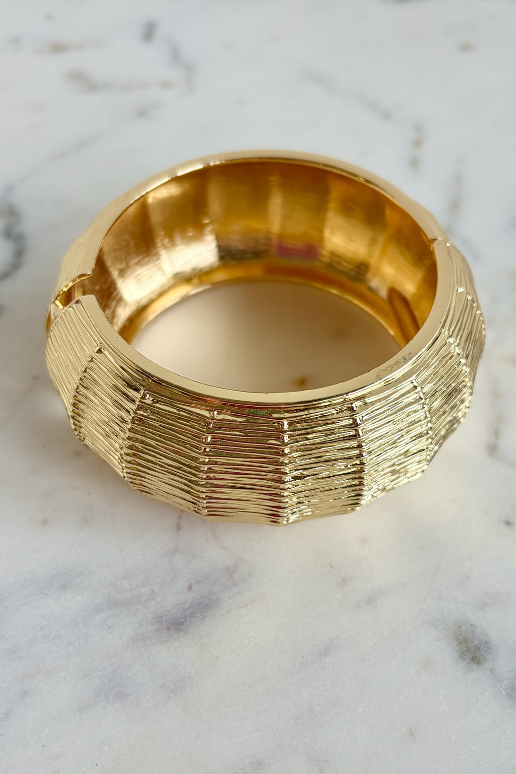 Golden Cascade Cuff
