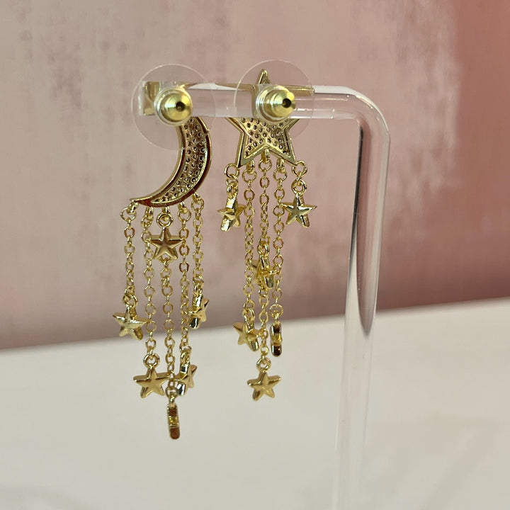 Celestial Dangle Earrings