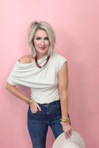 Delicately Cashmere Knit Top
