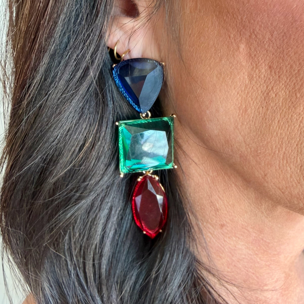 Regina Jewel Drop Earrings