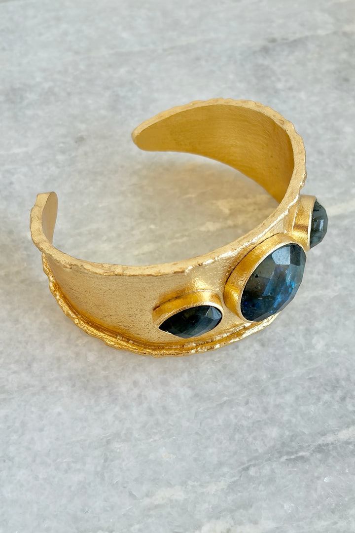 Labradorite Elegance Cuff