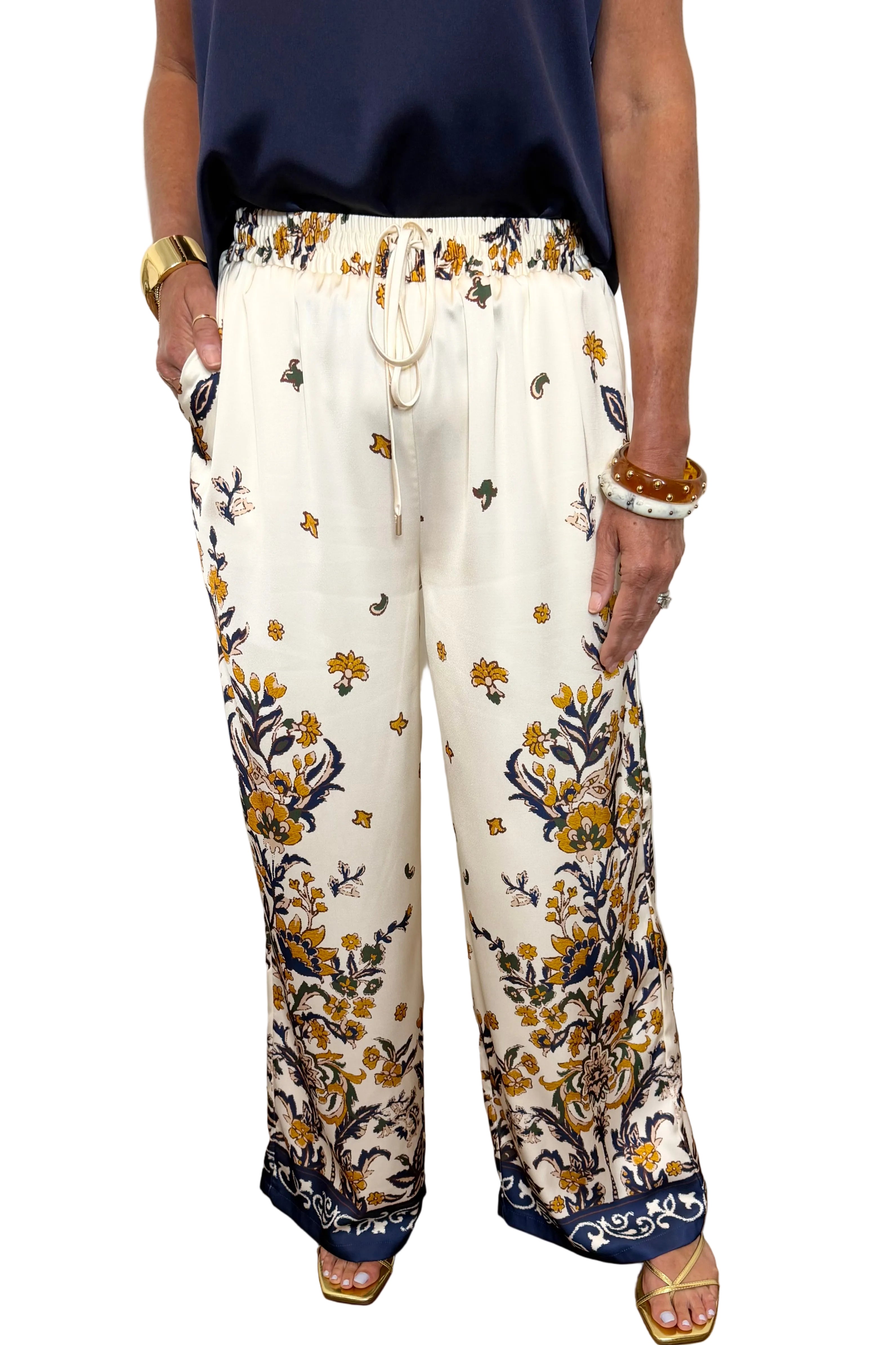 Amalfi Escape Drawstring Pant