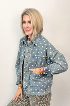 Dots & Denim Jacket