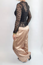 Pop the Bubbly Satin Pants