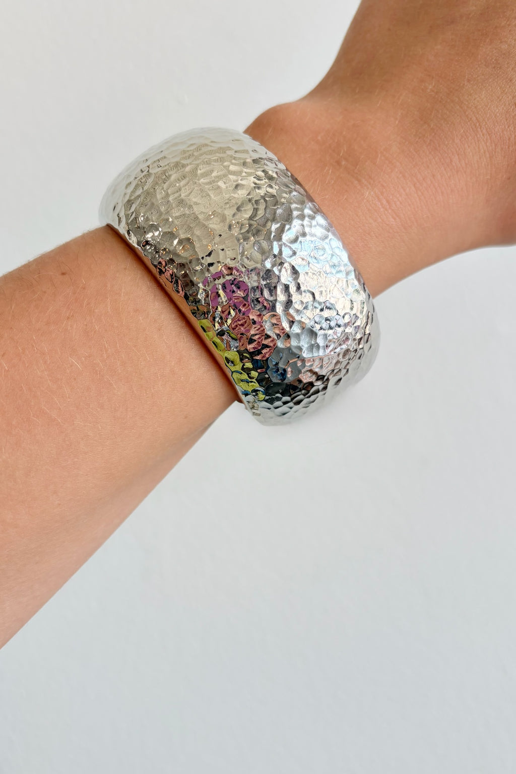 Radiant Hammered Cuff