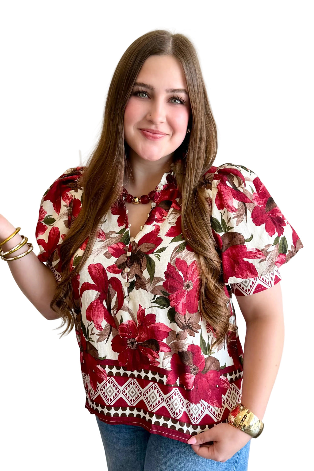 Autumn Bloom Top