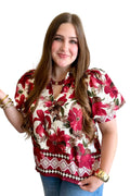 Autumn Bloom Top