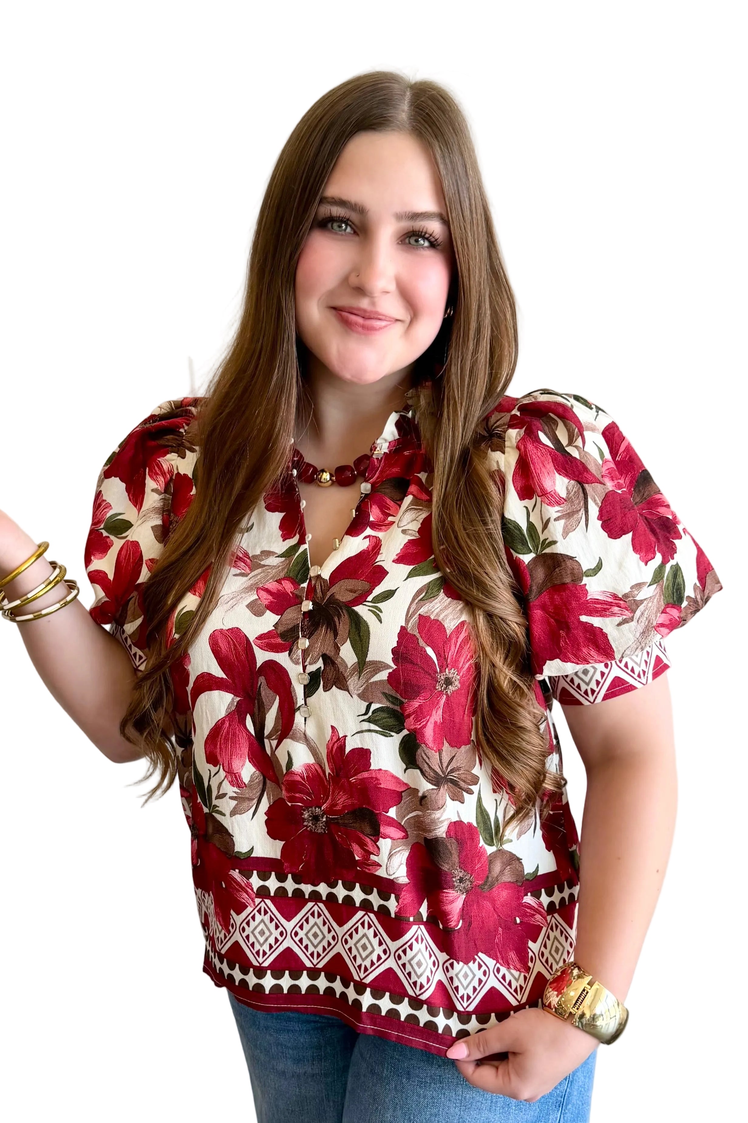 Autumn Bloom Top