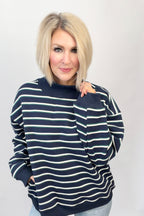 Chalet Stripe Sweatshirt