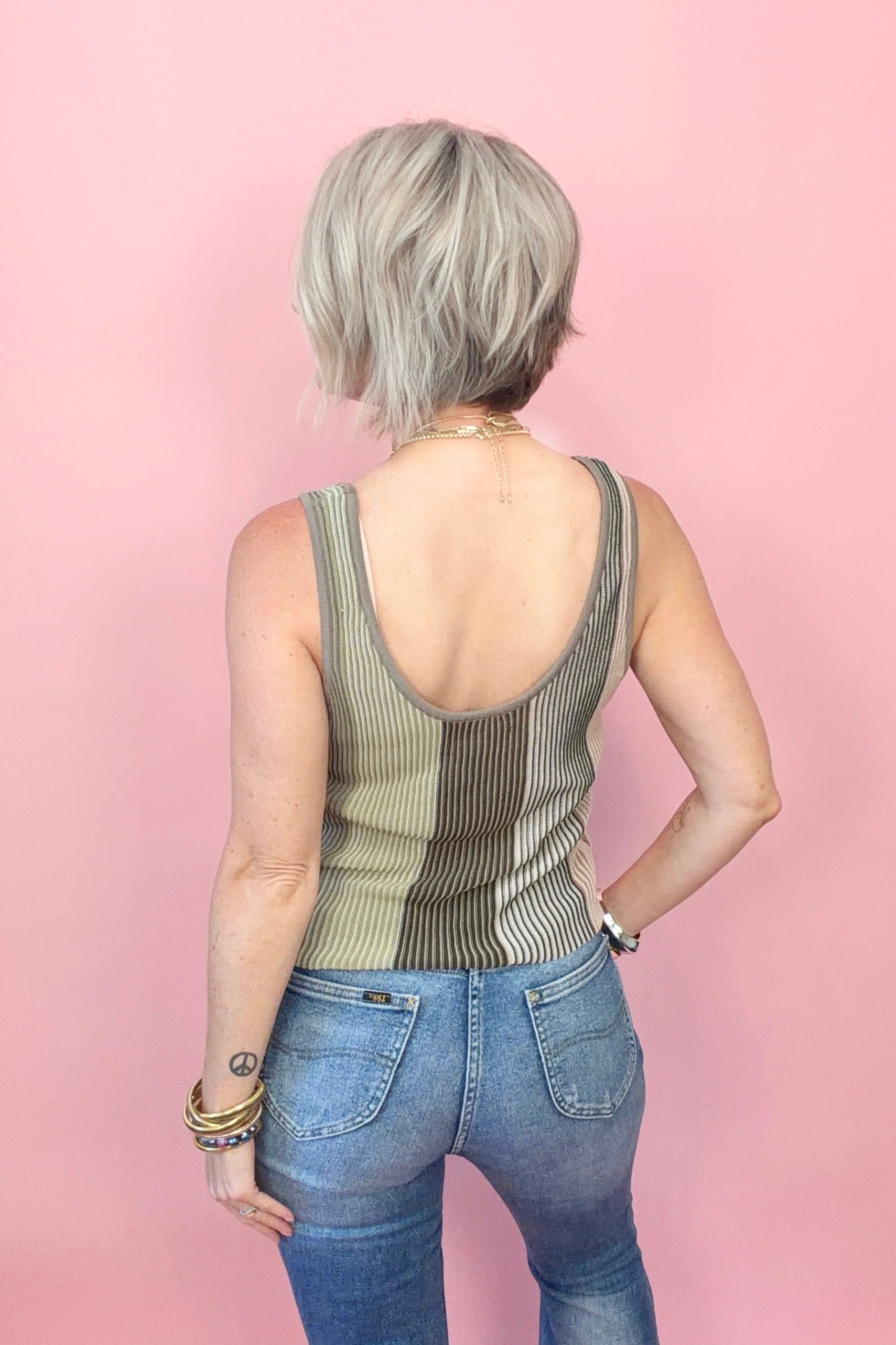 Ribbed & Radiant Top