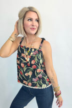 Pearl-Kissed Tulip Top