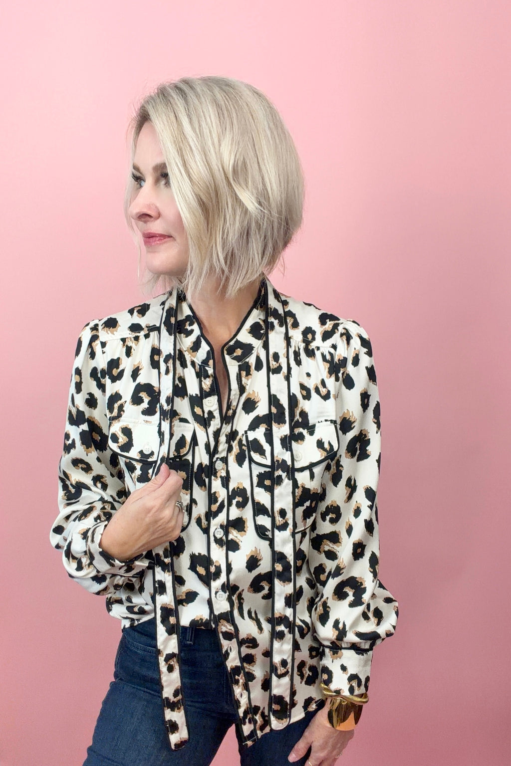 Spotted Pretty Leopard Blouse