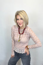 The Everly Lace Top