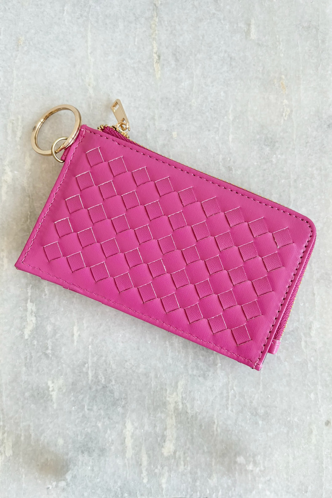 Pink Punch Wallet Keychain