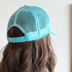 Patchwork Teal Hat