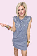 Moonlit Rhinestone Dress