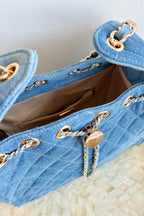 The Runway Denim Handbag