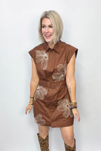 Threaded Petal Dress