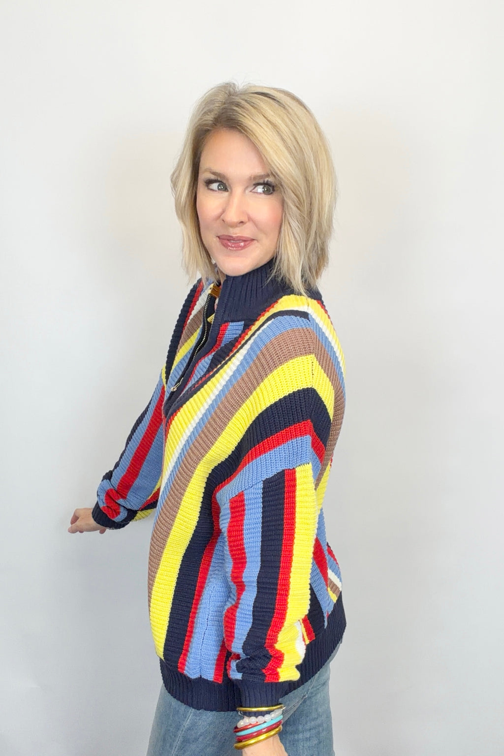 Carousel Stripe Sweater