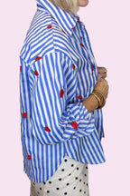 Strawberry Fields Button Down Shirt