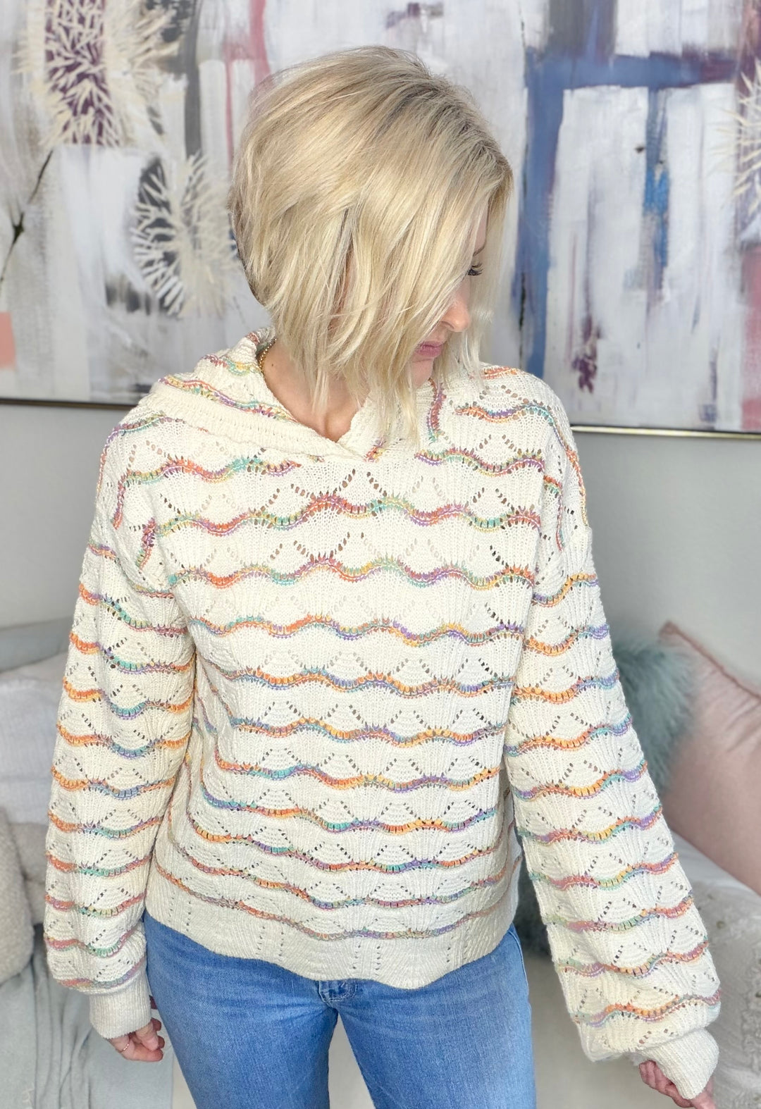 Candy Wave Summer Hoodie