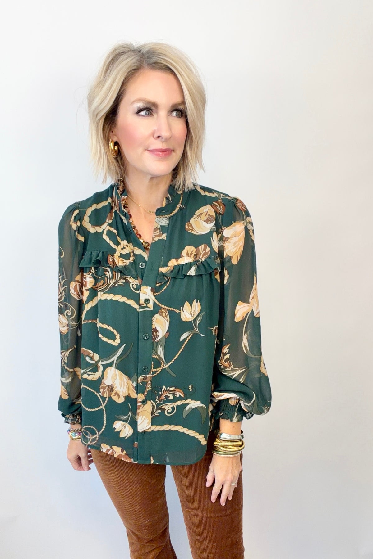 Chain Reaction Blouse