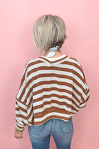 Spice & Stripe Shrug