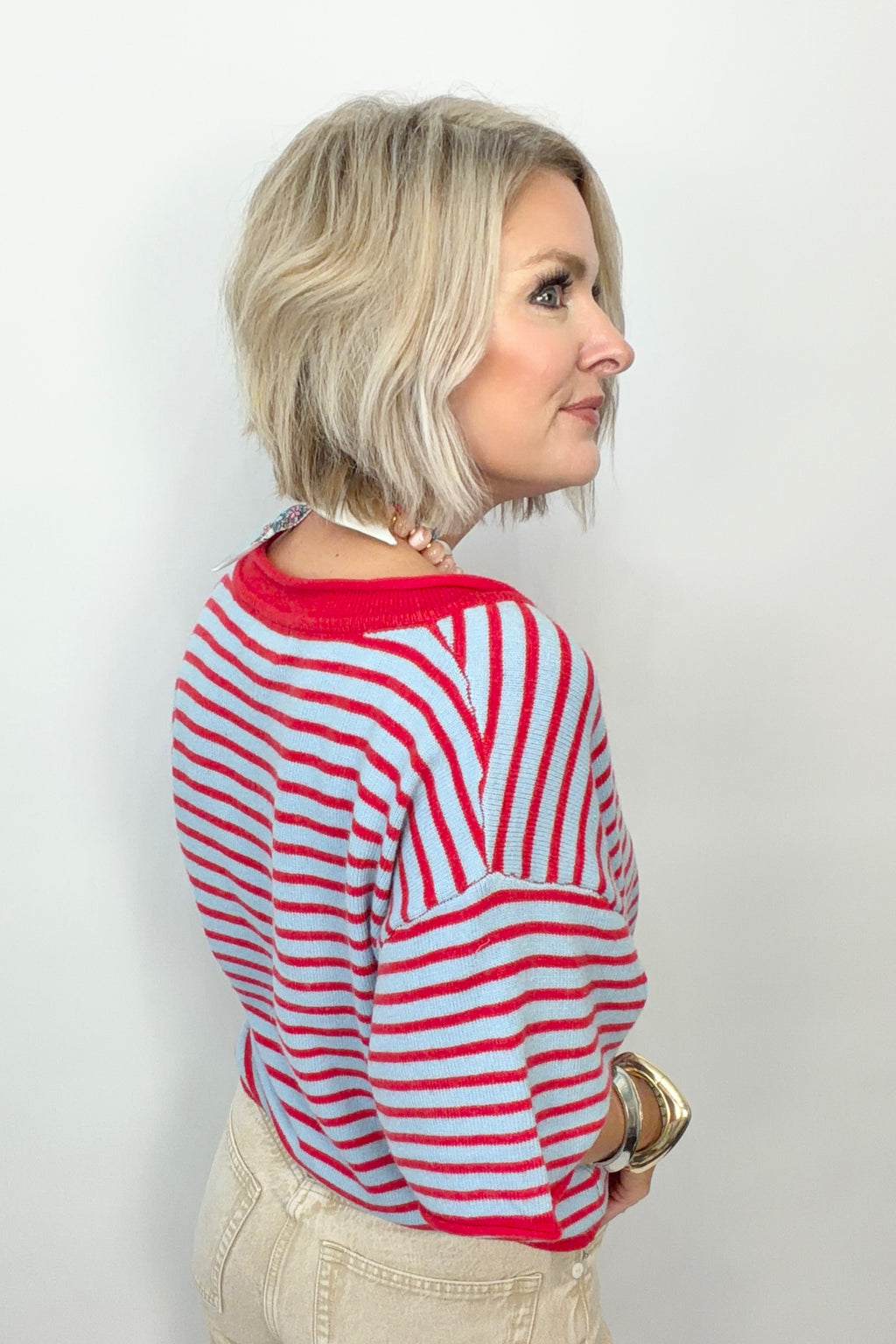 Fireside Stripe Knit Top