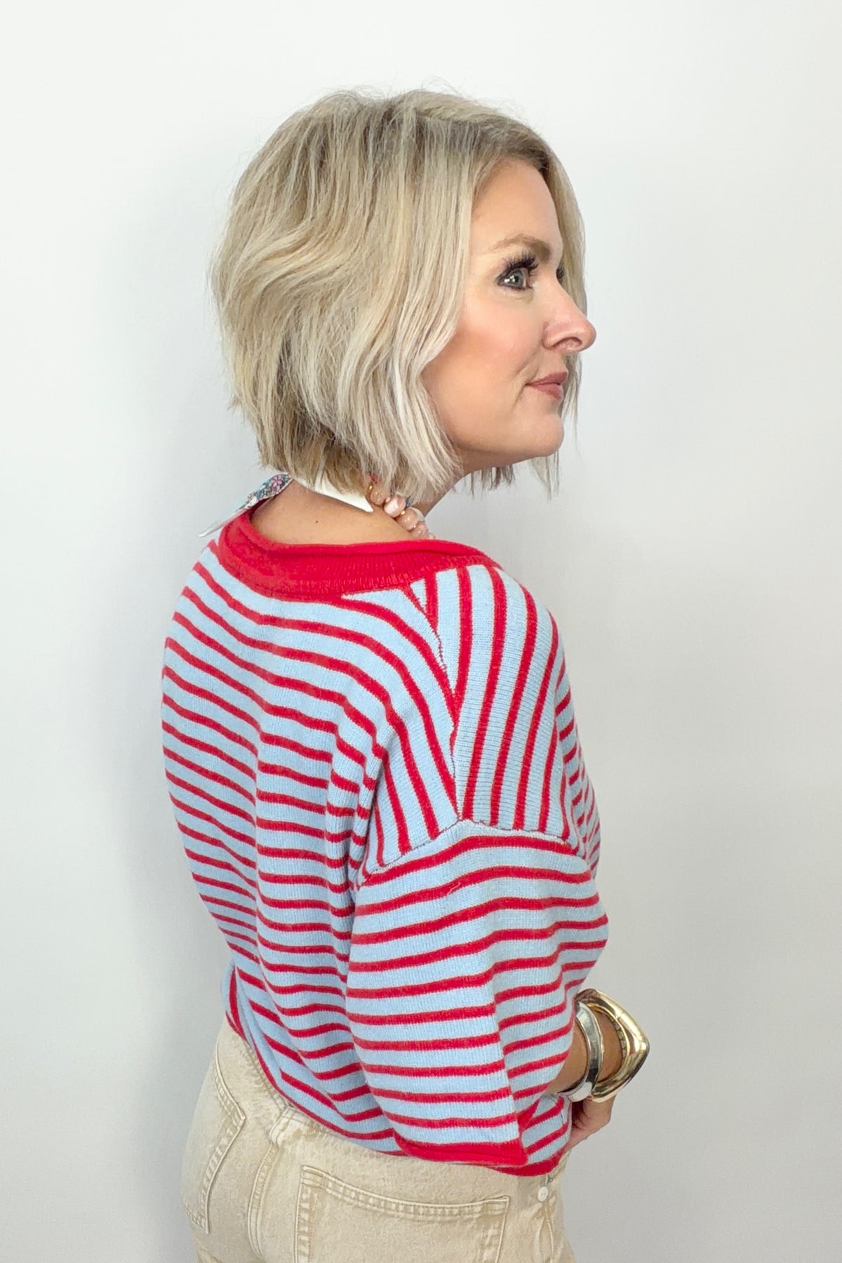Fireside Stripe Knit Top
