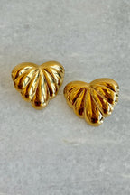 The Power Reign Gold Stud