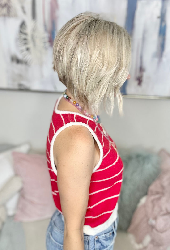 A Fine Line Knit Tank: 2 Colors