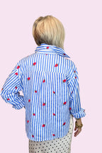Strawberry Fields Button Down Shirt