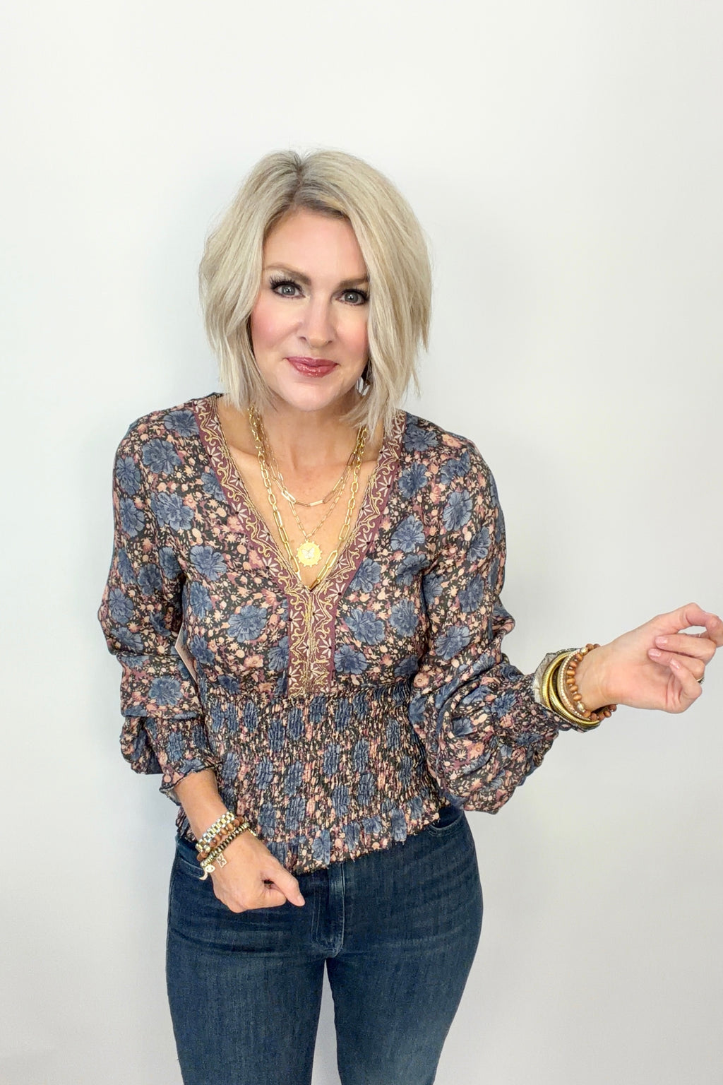 Twilight Meadow Blouse