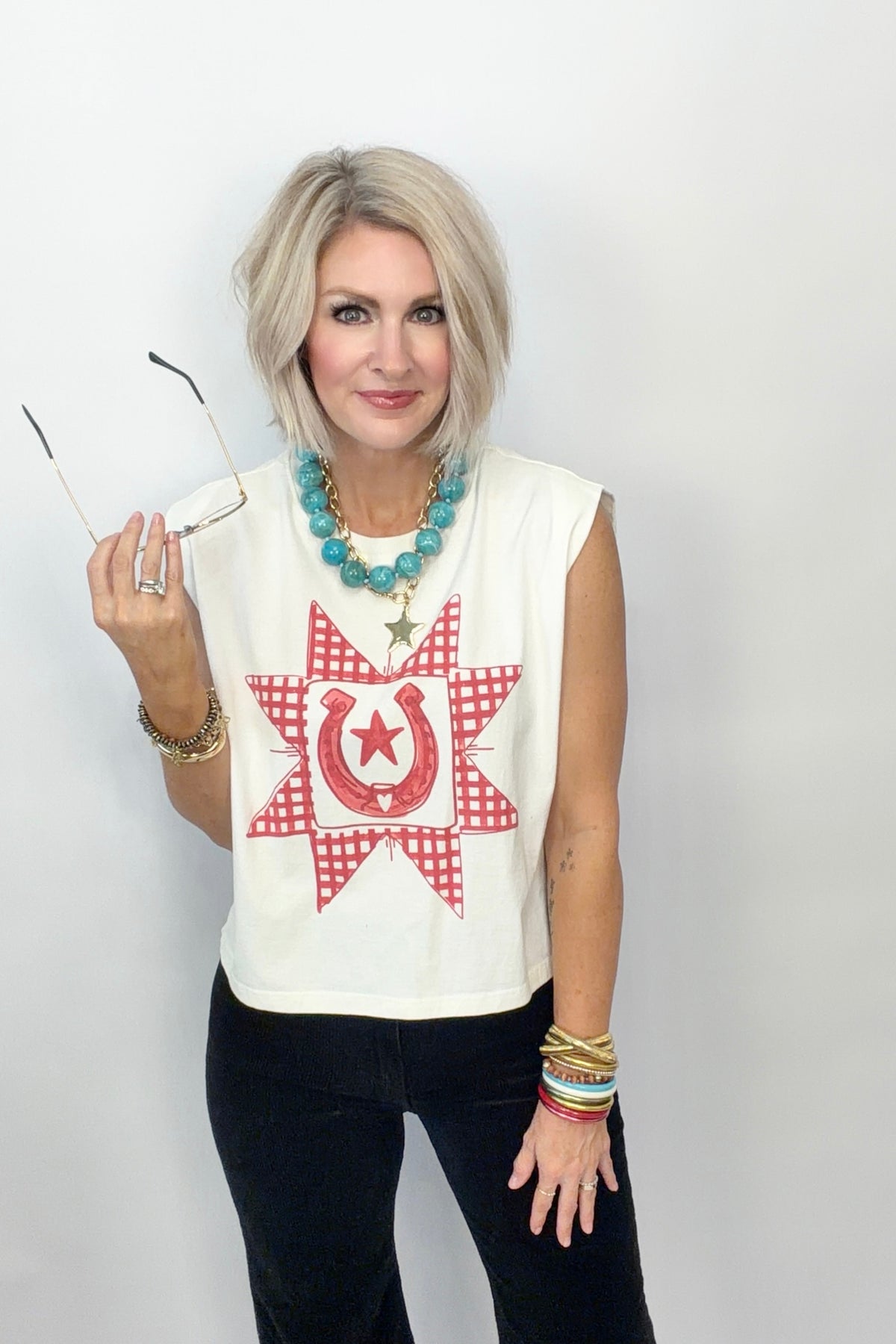 Lucky Horseshoe Tee