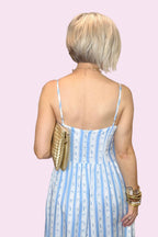 Blue Skies & Blooms Midi Dress